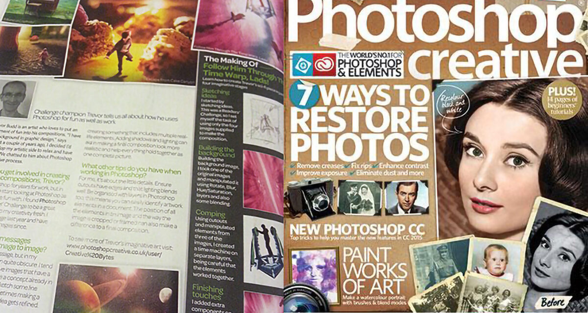 My interview in Photoshop Creative magazine