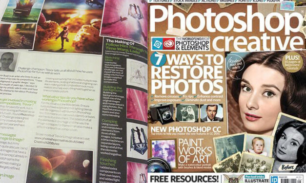 My interview in Photoshop Creative magazine